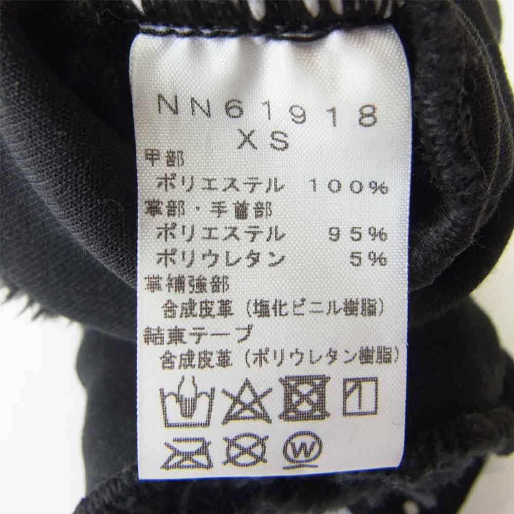 THE NORTH FACE ノースフェイス NN61918 Versa Loft Etip Glove バーサ ロフト イーチップ グローブ ブラック系 XS【美品】【中古】