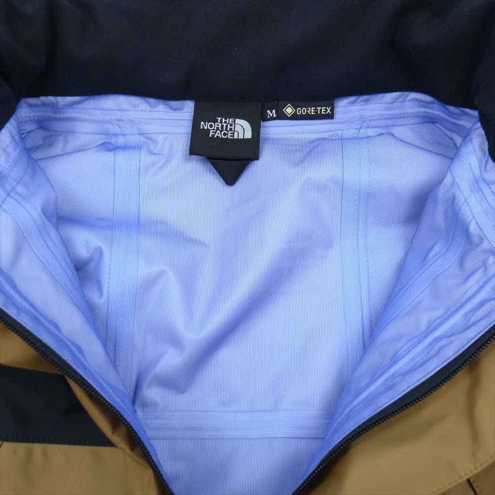 THE NORTH FACE ノースフェイス NP12135 Mountain Raintex Jacket GORE-TEX ゴアテックス マウンテン レインテックス ジャケット  ライトブラウン系 ブラック系 M【美品】【中古】