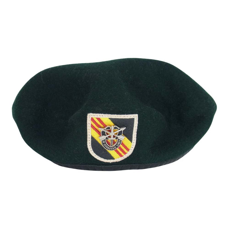 ベレー帽 (グリーン / 緑色) -MANGO