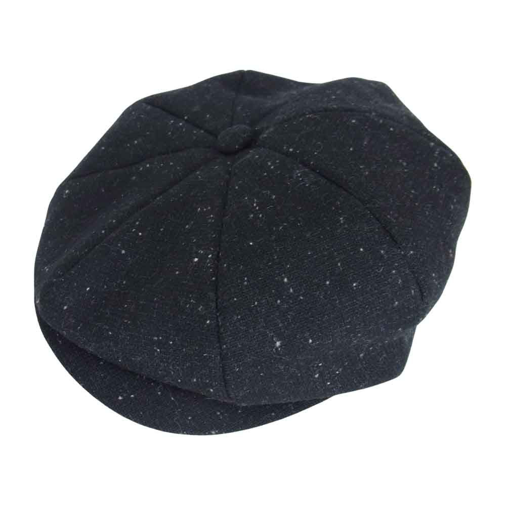 The REAL McCOY'S ザリアルマッコイズ ジョーマッコイ Joe McCoy FRECK NEP NEWSBOY CAP キャスケット ブラック系 7 1/4【中古】