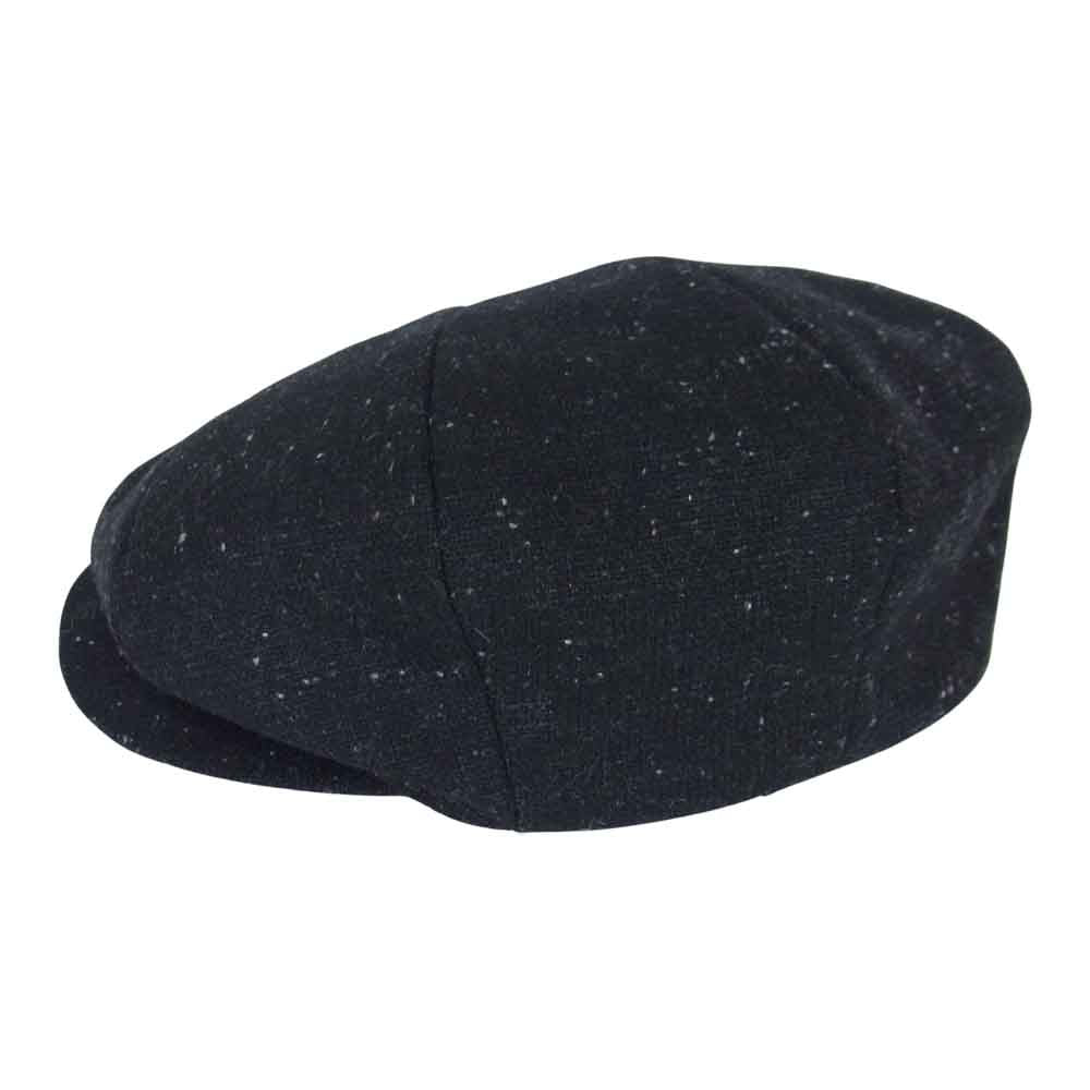 The REAL McCOY'S ザリアルマッコイズ ジョーマッコイ Joe McCoy FRECK NEP NEWSBOY CAP キャスケット ブラック系 7 1/4【中古】