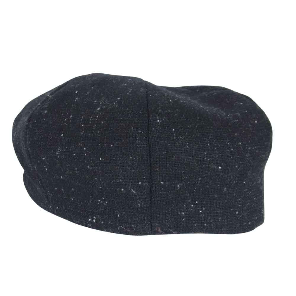 The REAL McCOY'S ザリアルマッコイズ ジョーマッコイ Joe McCoy FRECK NEP NEWSBOY CAP キャスケット ブラック系 7 1/4【中古】