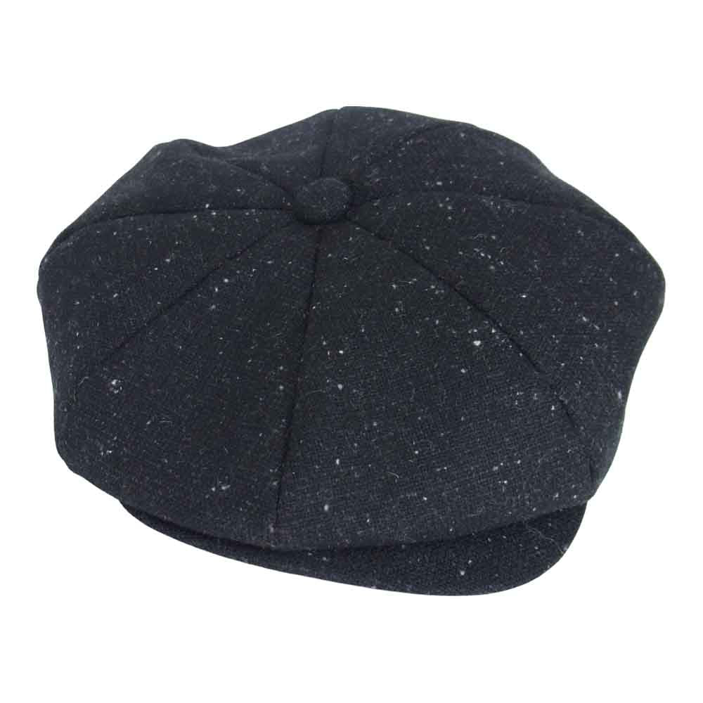 The REAL McCOY'S ザリアルマッコイズ ジョーマッコイ Joe McCoy FRECK NEP NEWSBOY CAP キャスケット ブラック系 7 1/4【中古】