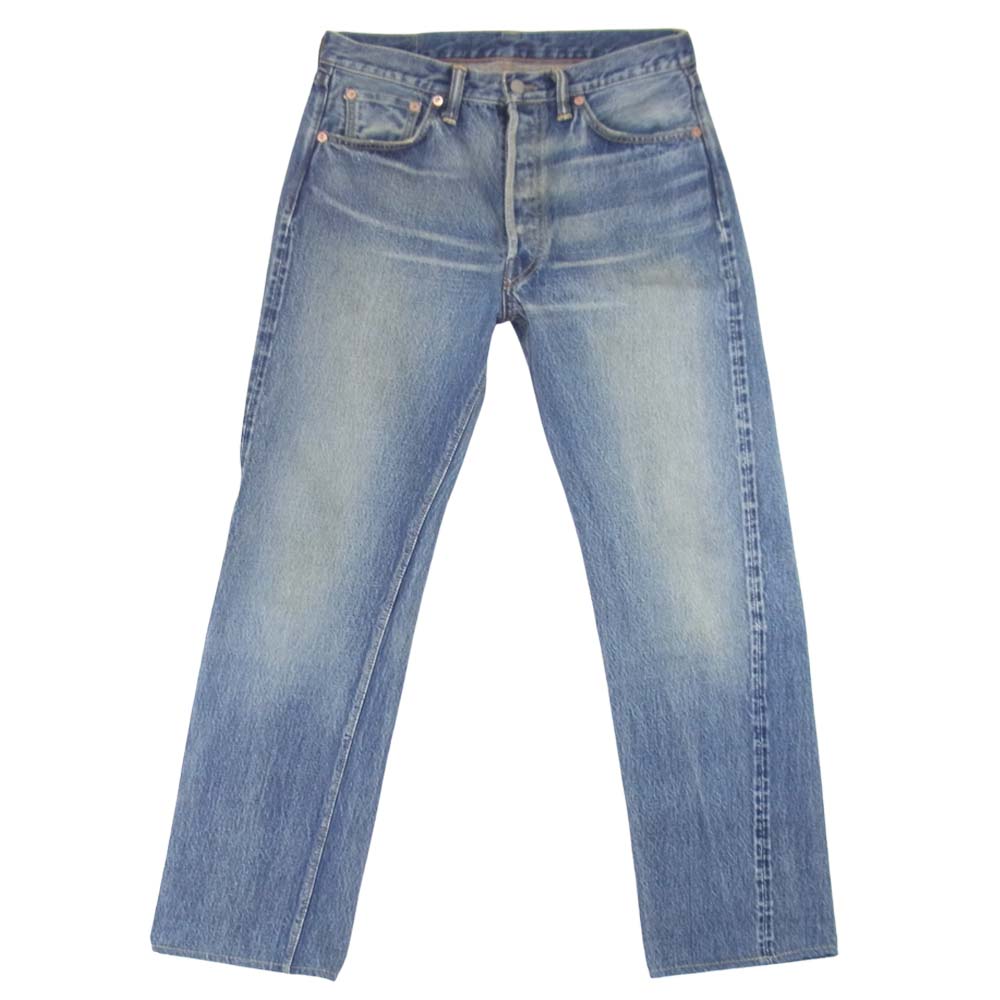 The REAL McCOY'S ザリアルマッコイズ 001XX ストレート デニム パンツ  インディゴブルー系 31【中古】