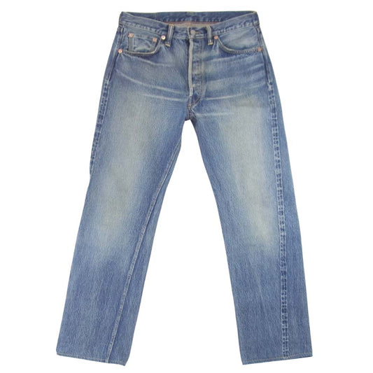 The REAL McCOY'S ザリアルマッコイズ 001XX ストレート デニム パンツ  インディゴブルー系 31【中古】