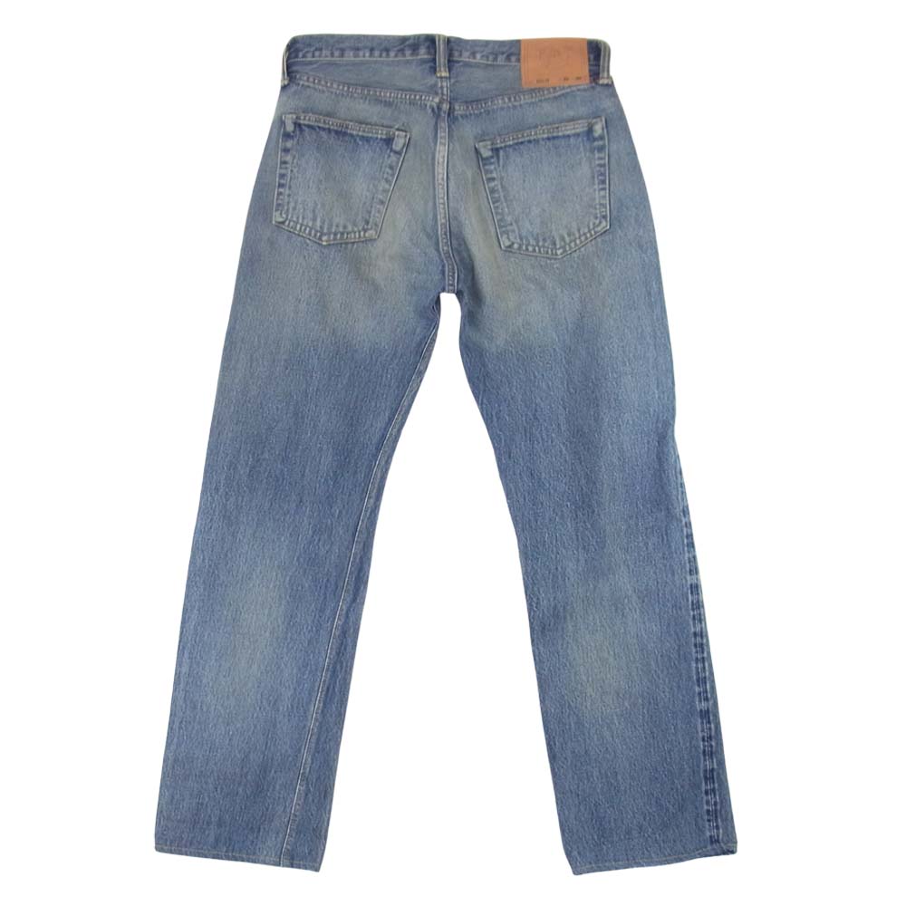 The REAL McCOY'S ザリアルマッコイズ 001XX ストレート デニム パンツ  インディゴブルー系 31【中古】
