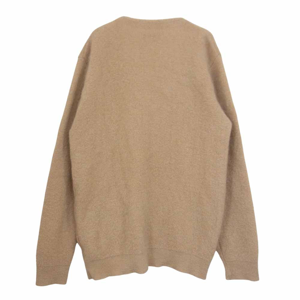 The REAL McCOY'S ザリアルマッコイズ Joe McCoy ジョーマッコイ モヘア ニット カーディガン ベージュ系 L【美品】【中古】