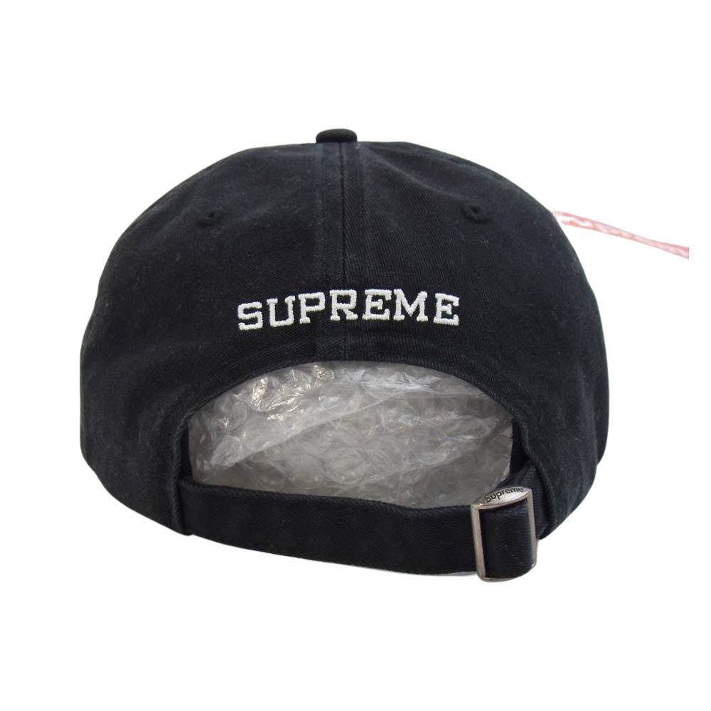 Supreme シュプリーム REVERSE LOGO 6 PANEL キャップ ブラック系【新古品】【未使用】【中古】