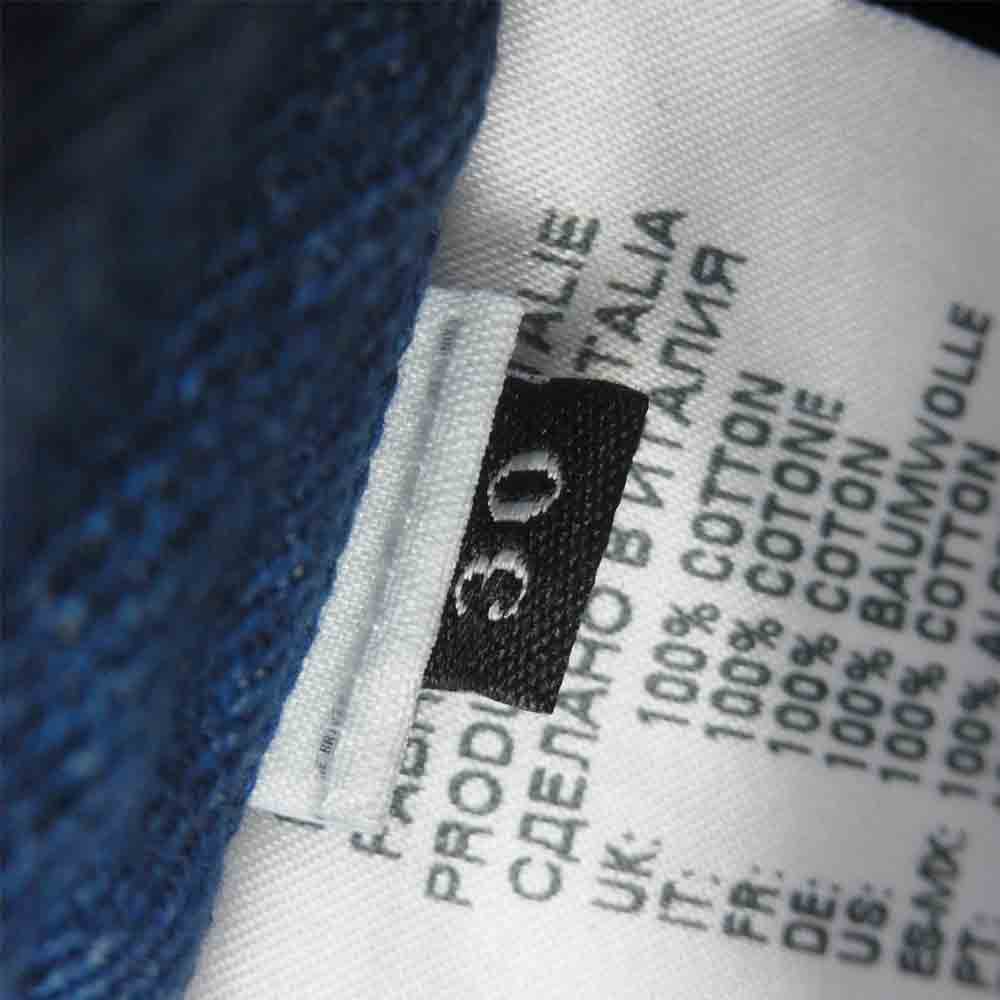 DIESEL ディーゼル RED TAG Shayne Oliver シェーン オリバー 再構築 ダメージ加工 デニム パンツ インディゴブルー系 30【中古】