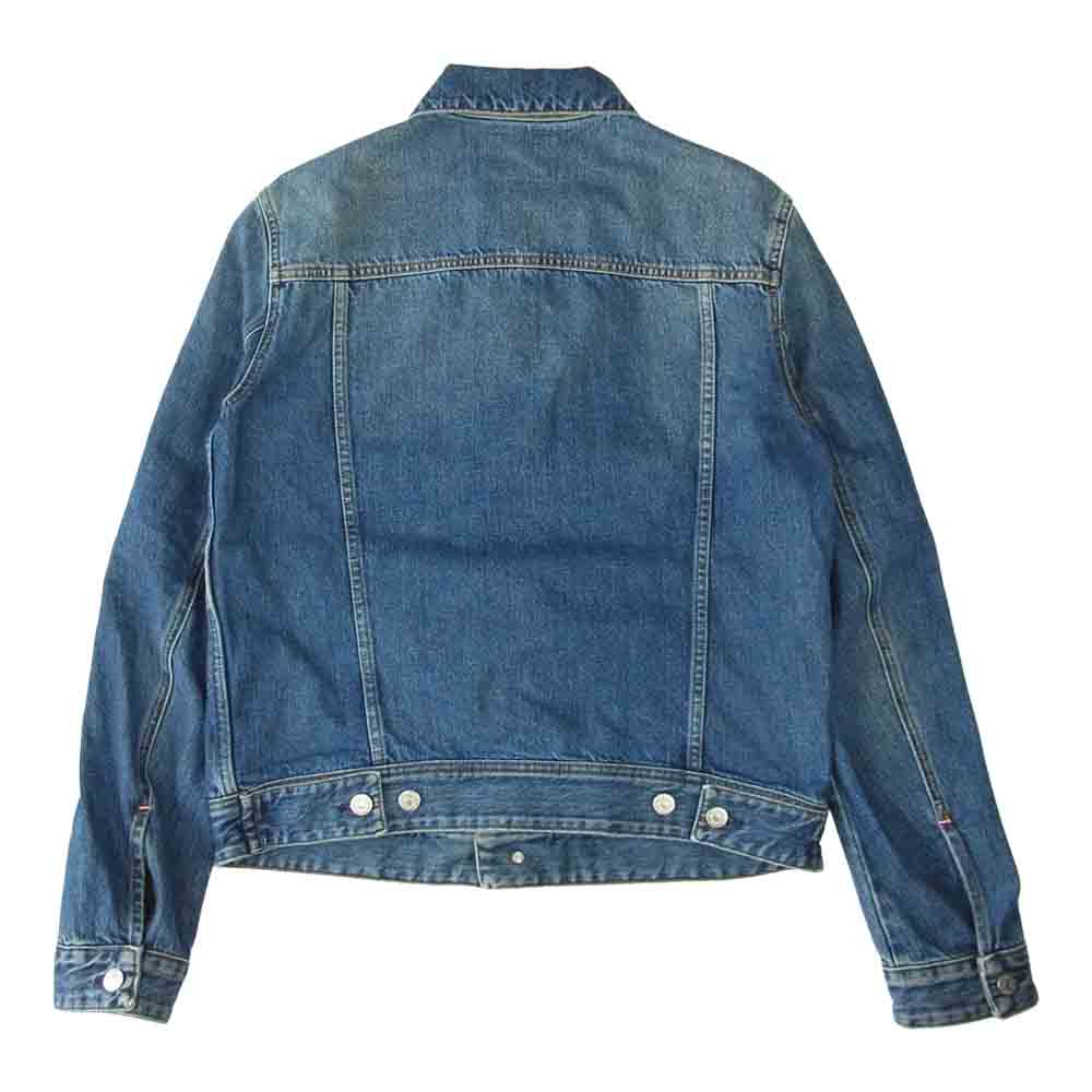 ACNE STUDIOS アクネストゥディオズ 22IC73 Bla Konst イタリア製 Pass Mid Blue デニム ジャケット  インディゴブルー系 46【中古】