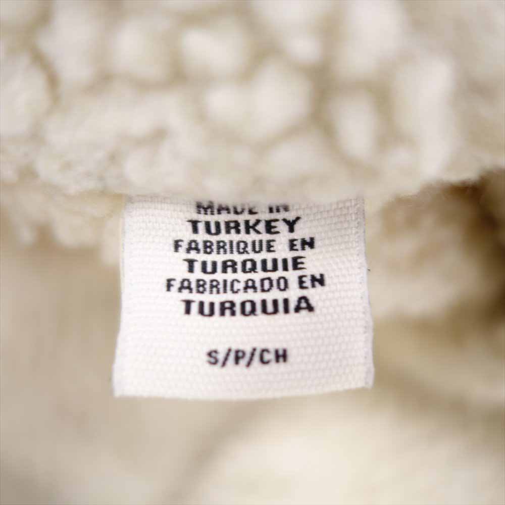 Supreme シュプリーム 16AW × LEVIS リーバイス Bleached Sherpa Trucker Jacket ボア デニム シェルパ トラッカー ジャケット ホワイト系 ブルー系 S【中古】