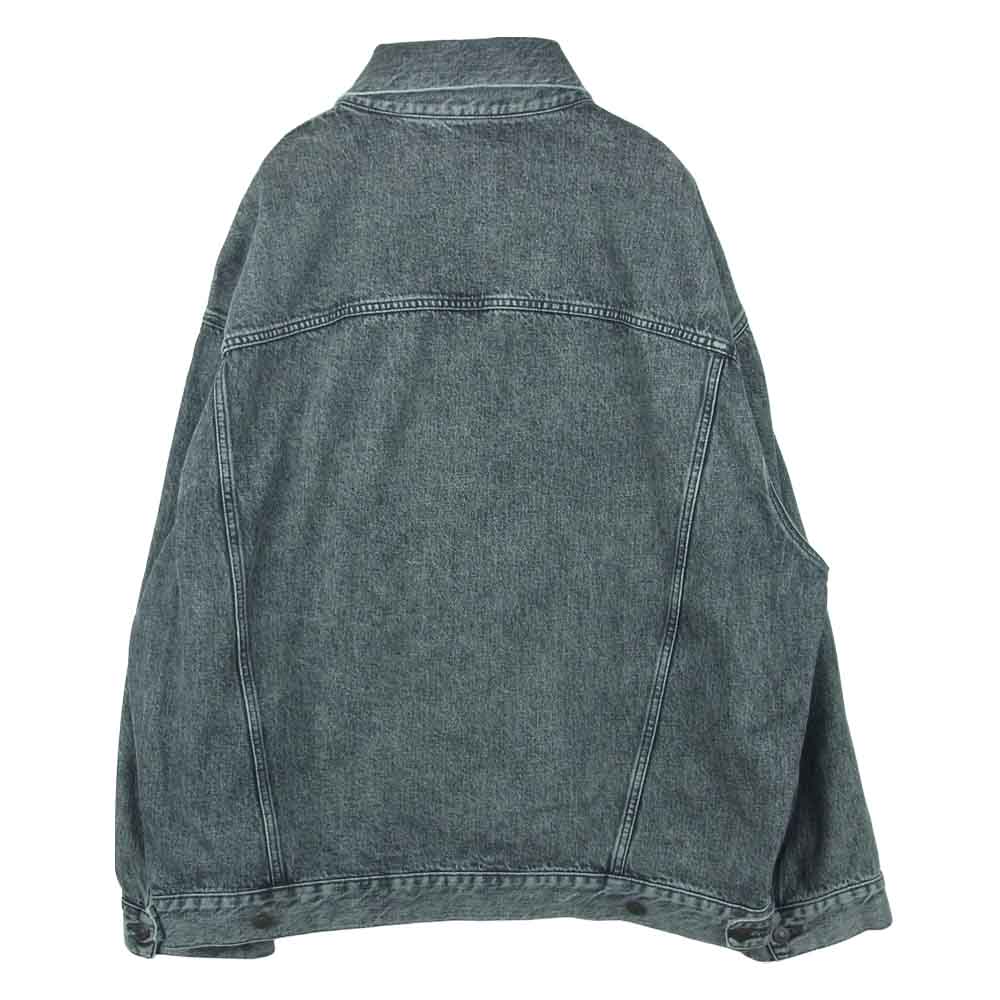 ACNE STUDIOS アクネストゥディオズ C90027 Bla Konst OVER SIZE DENIM JACKET オーバー サイズ デニム ジャケット グレー系【美品】【中古】