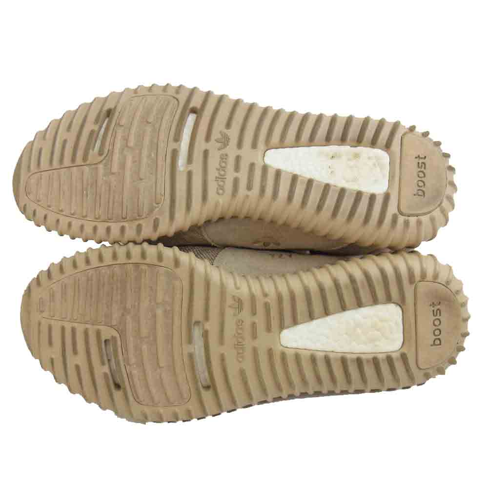 adidas アディダス AQ2661 YEEZY BOOST 350 イージーブースト OXFORD TAN スニーカー ベージュ系 27.5cm【中古】