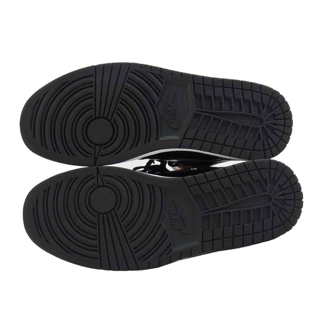 NIKE ナイキ 861428-007 AIR JORDAN 1 エアジョーダン1 RETRO HIGH レトロハイ OG NRG GOLD TOE オージーゴールドトゥ スニーカー ブラック系 27.5cm【新古品】【未使用】【中古】