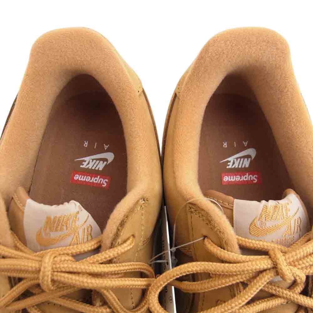 Supreme シュプリーム 21AW × NIKE DN1555-200 AIR FORCE 1 LOW SP ナイキ エアフォース ワン ロー スニーカー ブラウン系 28.5cm【新古品】【未使用】【中古】