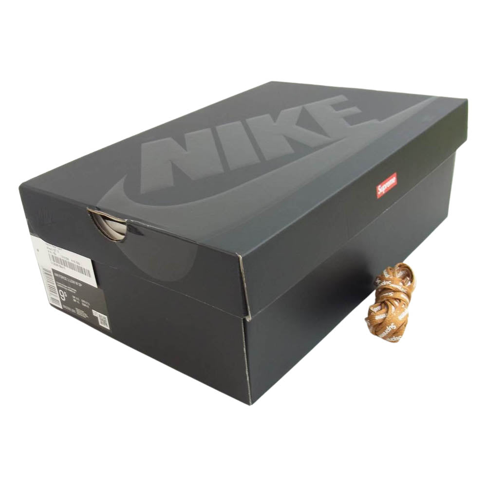 Supreme シュプリーム 21AW NIKE DN1555-200 AIR FORCE 1 LOW SP ナイキ エアフォース ワン ロー スニーカー ブラウン系 27.5cm【新古品】【未使用】【中古】