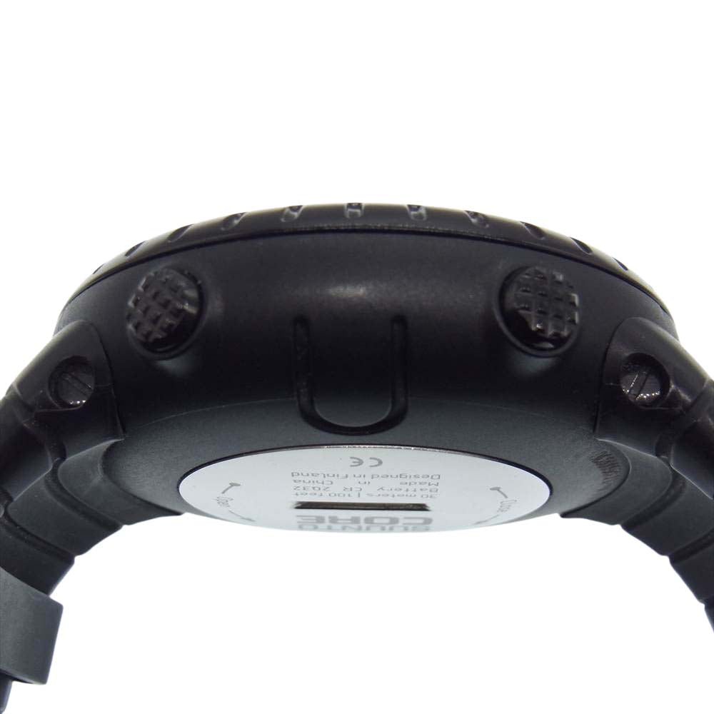 SUUNTO スント SS014279010 Suunto Core All Black デジタル 腕時計 ブラック系【中古】