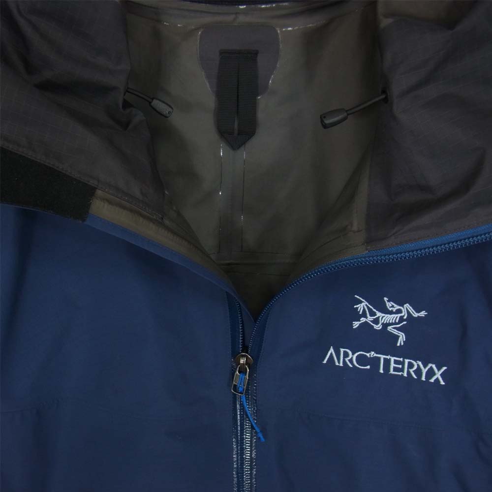 ARC'TERYX アークテリクス 10968 105270 BETA SL JACKET GORE-TEX べータ ゴアテックス ナイロン ジャケット ネイビー系 M【中古】