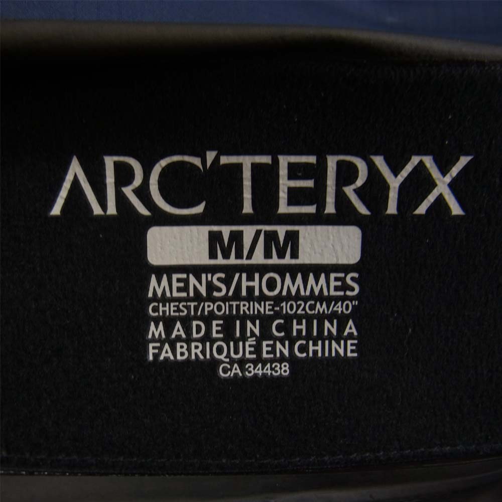 ARC'TERYX アークテリクス 10968 105270 BETA SL JACKET GORE-TEX べータ ゴアテックス ナイロン ジャケット ネイビー系 M【中古】