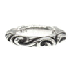 CHROME HEARTS クロムハーツ（原本無） スクロール バンド リング シルバー系【中古】