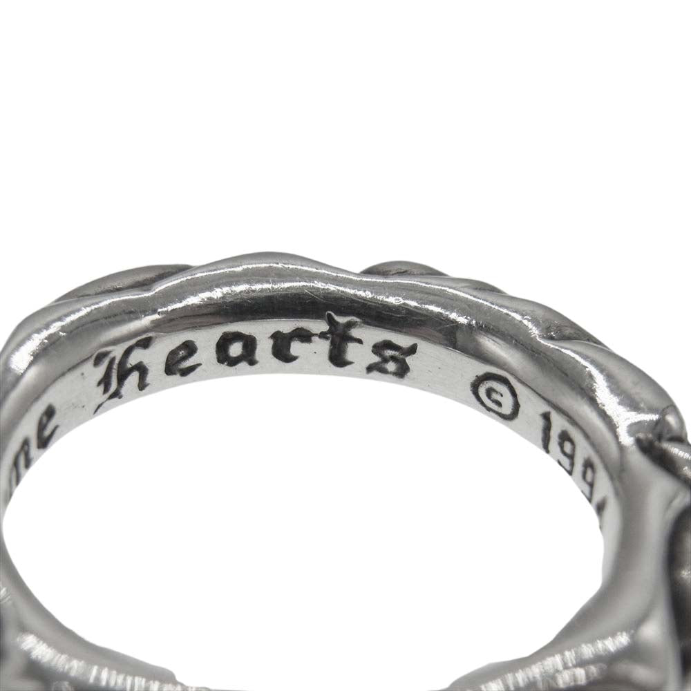 CHROME HEARTS クロムハーツ（原本無） スクロール バンド リング シルバー系【中古】