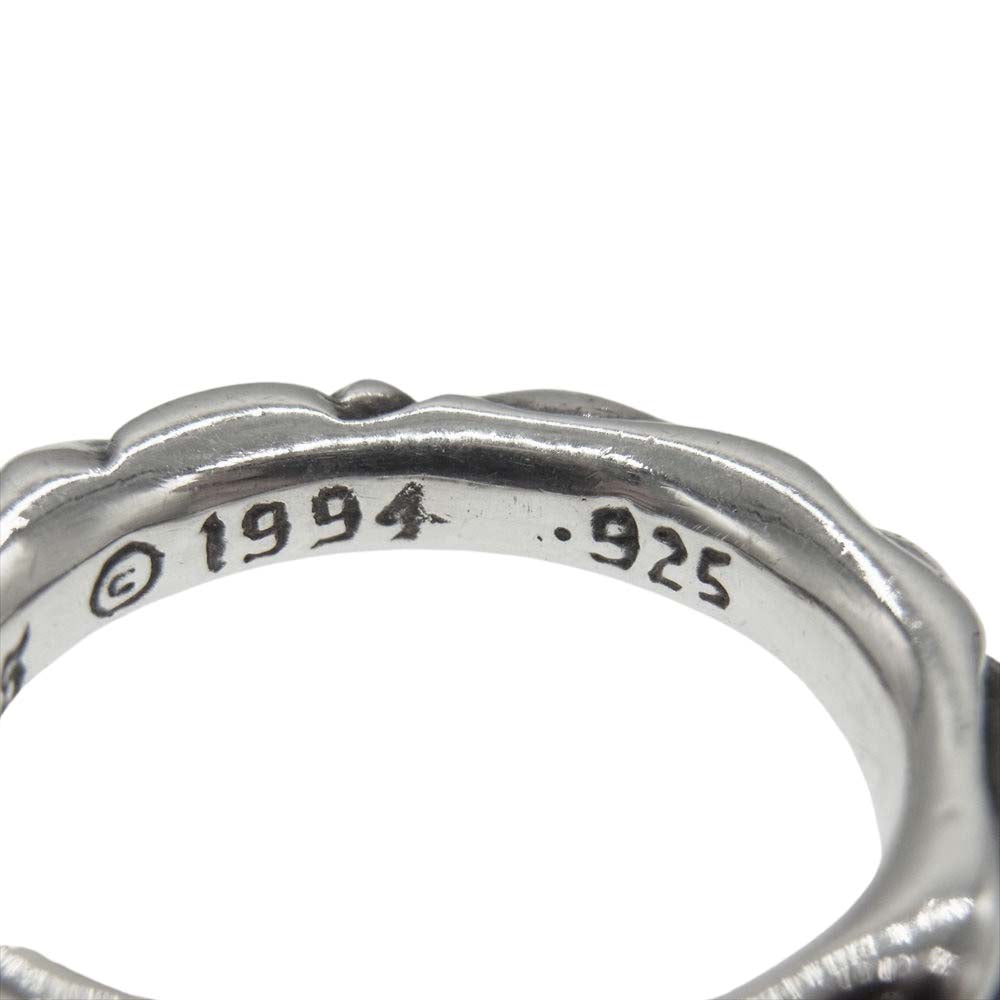 CHROME HEARTS クロムハーツ（原本無） スクロール バンド リング シルバー系【中古】
