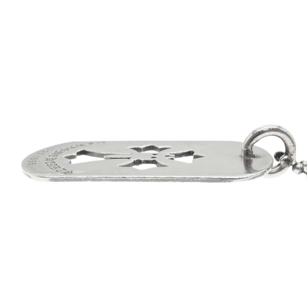 CHROME HEARTS クロムハーツ（原本無） カットアウトクロス ダガー ラージ ドッグタグ ネックレス シルバー系【中古】