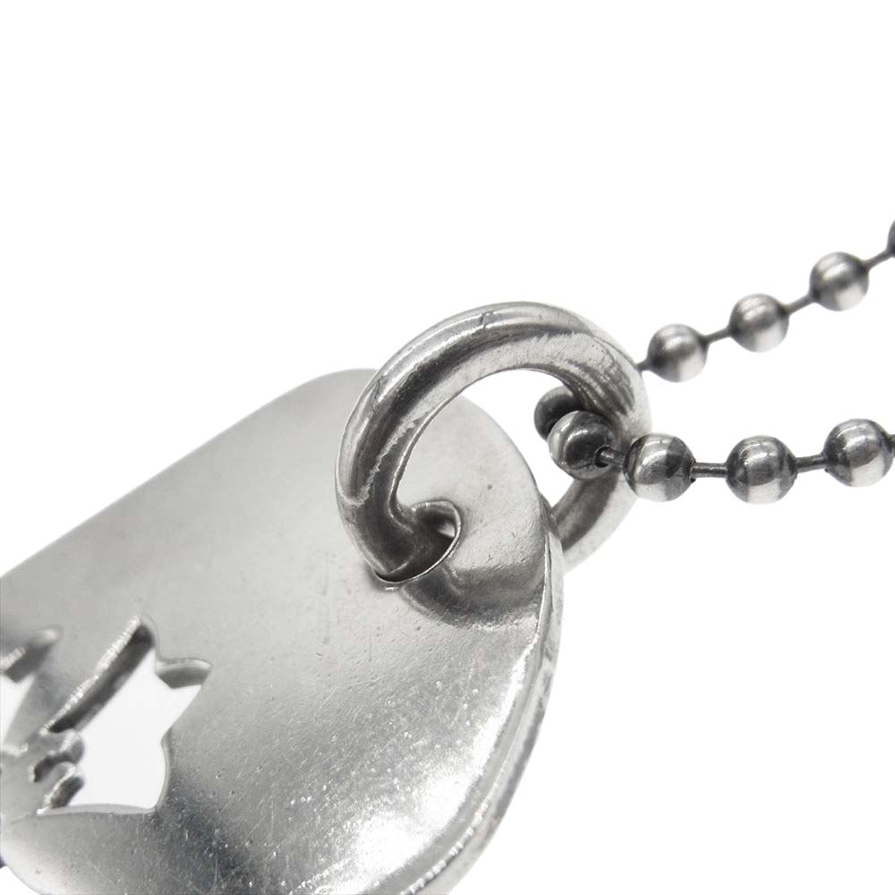 CHROME HEARTS クロムハーツ（原本無） カットアウトクロス ダガー ラージ ドッグタグ ネックレス シルバー系【中古】
