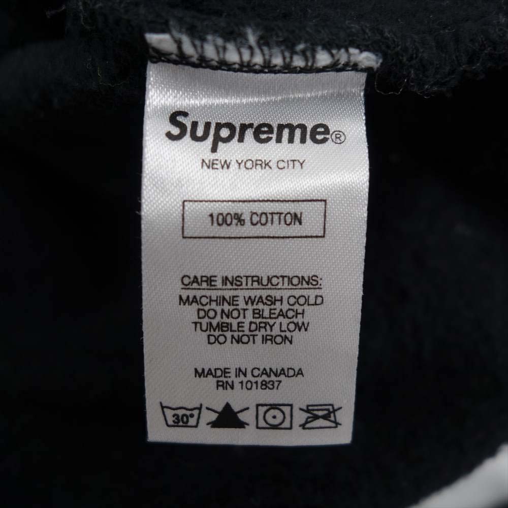 Supreme シュプリーム 17AW Team Mcmxciv Sweatshirt ロゴ クルーネック スウェット ブラック系 ホワイト系 S【中古】
