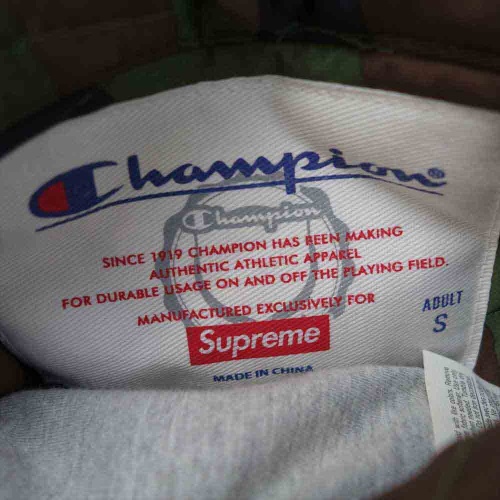 Supreme シュプリーム 14AW Champion Reversible Hooded Jacket チャンピオン リバーシブル フード ジャケット マルチカラー系 S【中古】