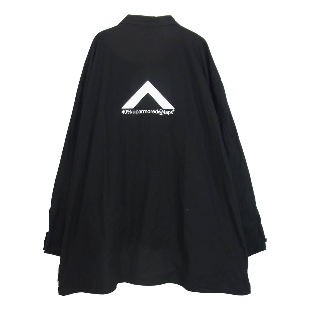 WTAPS ダブルタップス GUARDIAN JACKET ガーディアン シャツ ジャケット ブラック系 03【極上美品】【中古】