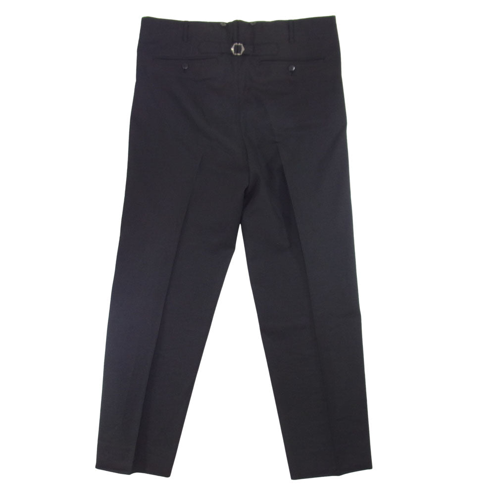 VISVIM ビズビム CAMUS BRACES PANTS WD サスペンダー チノ ワイド パンツ ブラック系 3【極上美品】【中古】