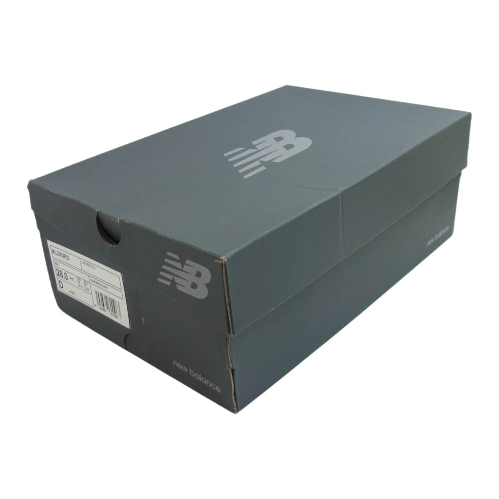 NEW BALANCE ニューバランス ML2002RD スニーカー ネイビー系 28cm【中古】