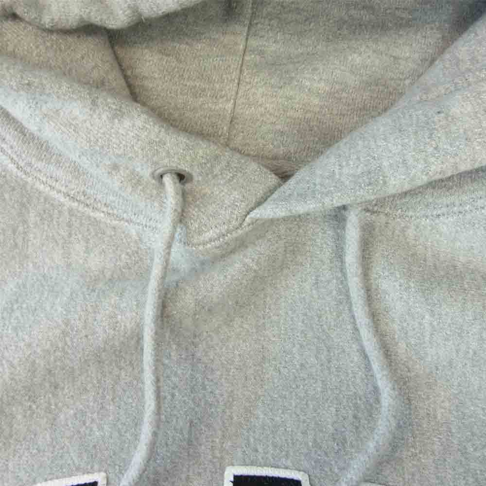 Champion チャンピオン moma hoodie スウェット プルオーバー パーカー  グレー系 L【中古】