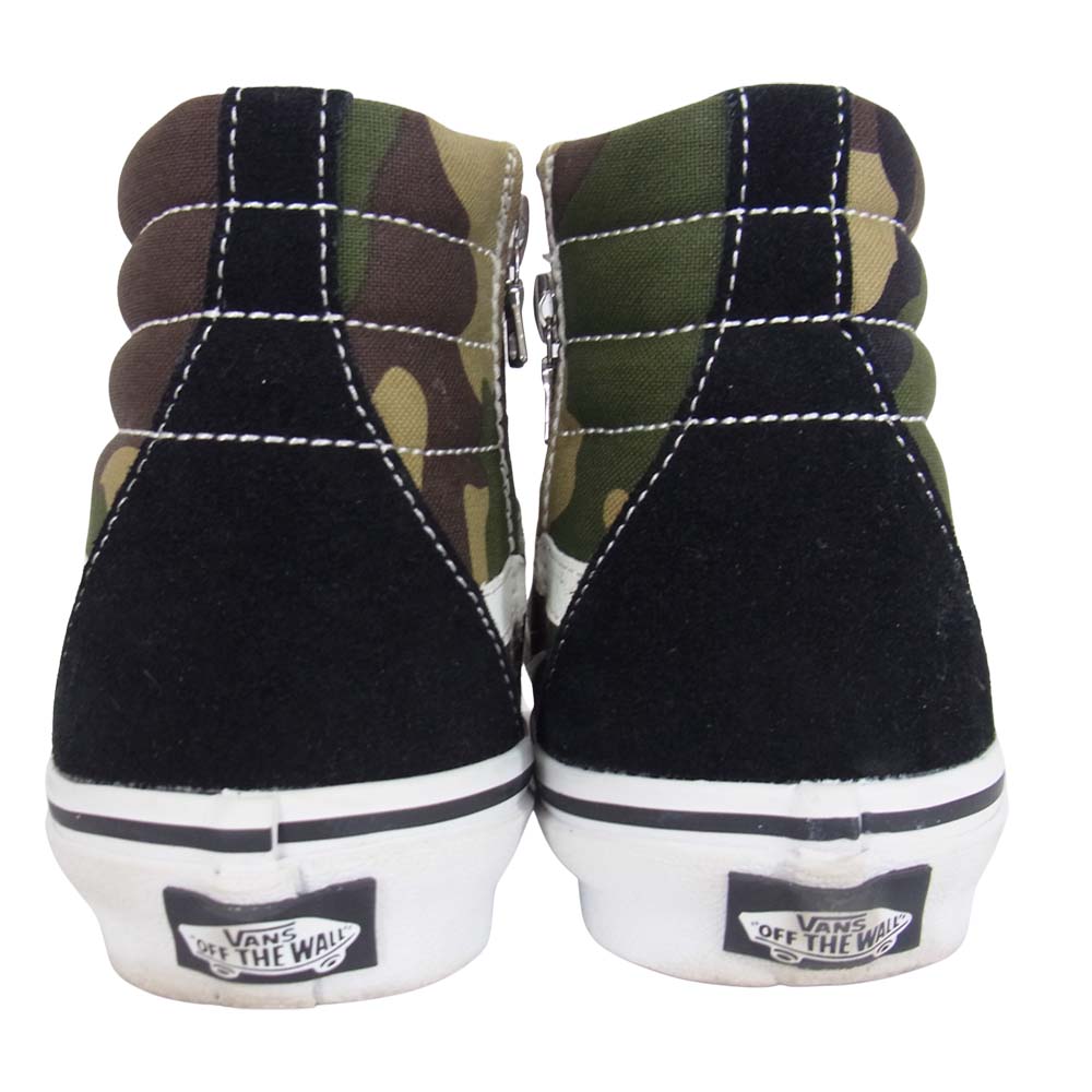 SOPHNET. ソフネット SOPH-167158 V38SOPHNET SK8-HI スケート ハイ サイドジップ スニーカー カーキ系 26.5cm【中古】