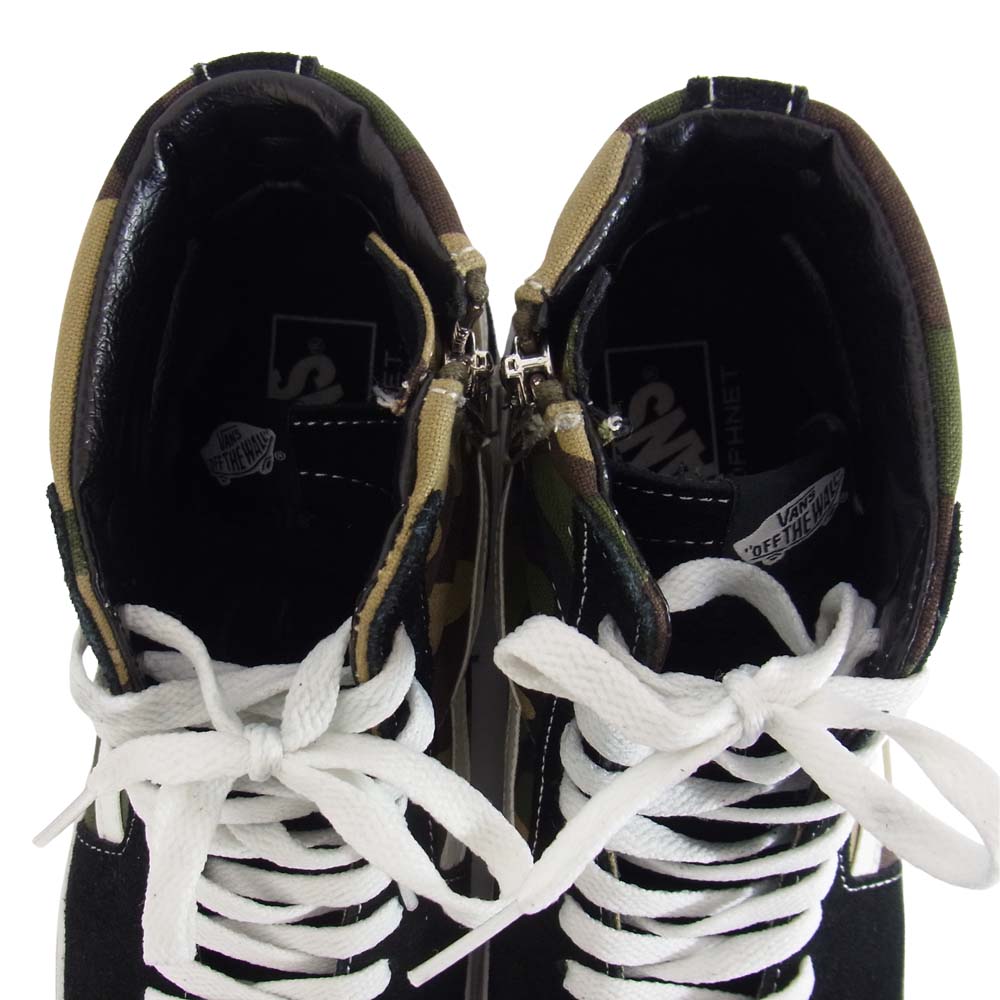 SOPHNET. ソフネット SOPH-167158 V38SOPHNET SK8-HI スケート ハイ サイドジップ スニーカー カーキ系 26.5cm【中古】