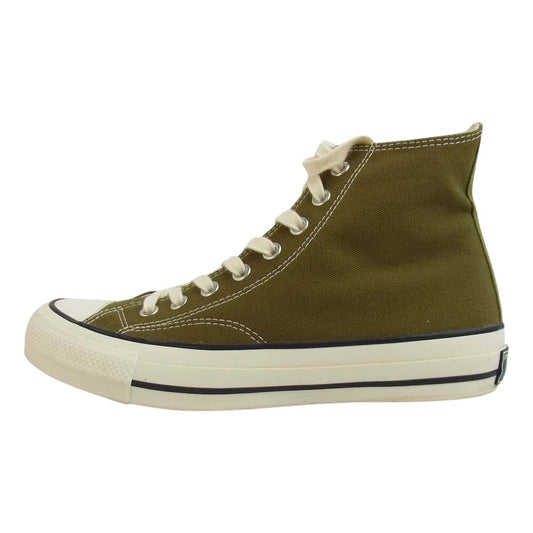 CONVERSE コンバース 1CK923 ADDICT CHUCK TAYLOR CANVAS HI アディクト チャックテイラー キャンバス ハイ オリーブ カーキ系 27cm【美品】【中古】