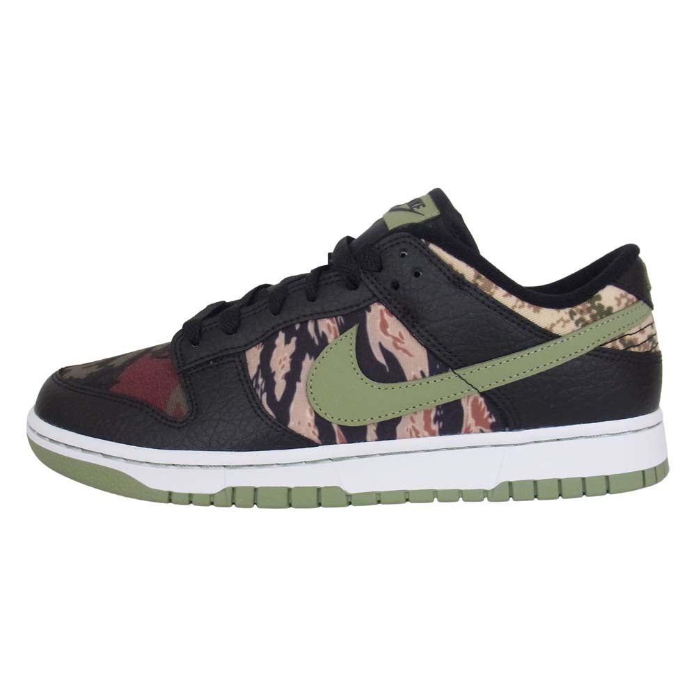 NIKE ナイキ DH0957-001 Dunk Low Crazy Camo ダンク ロー スニーカー カーキ系 27cm【新古品】【未使用】【中古】