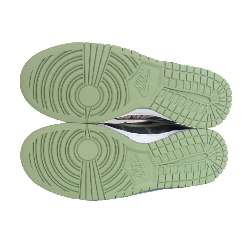 NIKE ナイキ DH0957-001 Dunk Low Crazy Camo ダンク ロー スニーカー カーキ系 27cm【新古品】【未使用】【中古】