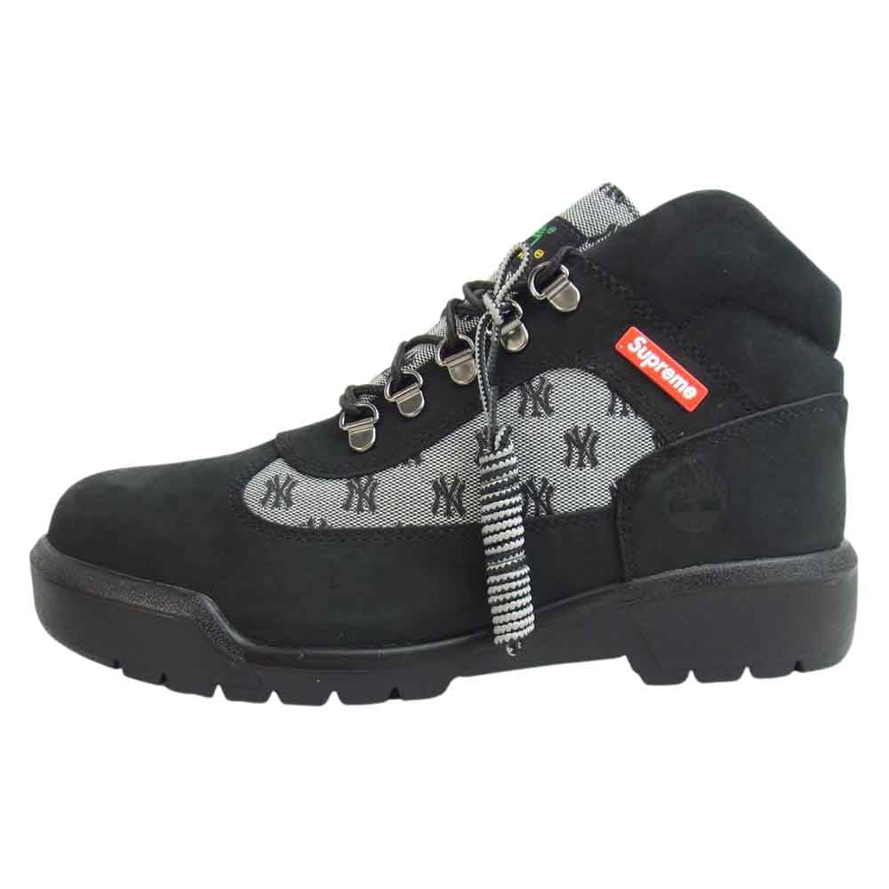Supreme シュプリーム 21AW × Timberland New York Yankees ティンバーランド ニューヨークヤンキース Field Boot ブーツ ブラック系 27cm【新古品】【未使用】【中古】