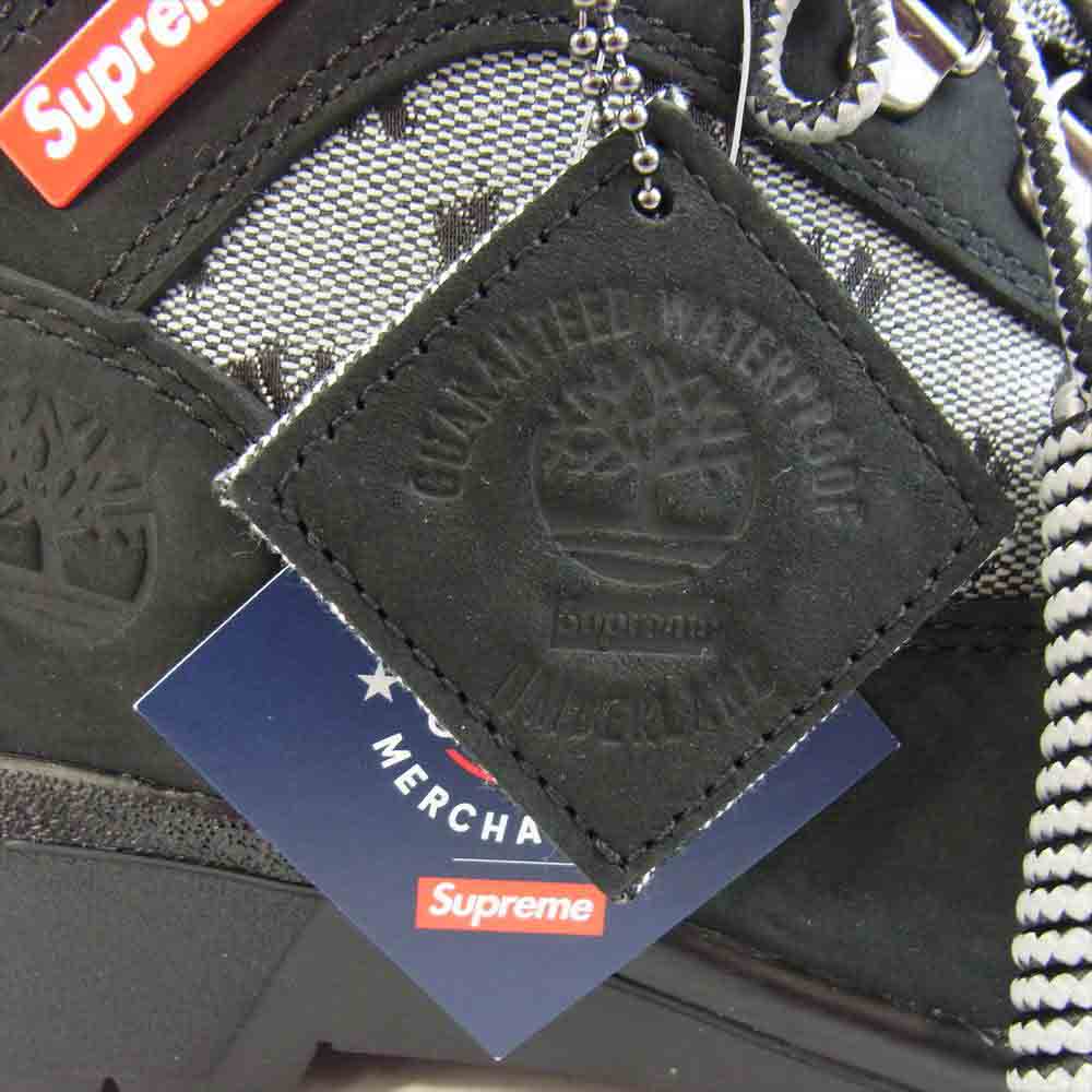 Supreme シュプリーム 21AW × Timberland New York Yankees ティンバーランド ニューヨークヤンキース Field Boot ブーツ ブラック系 27cm【新古品】【未使用】【中古】