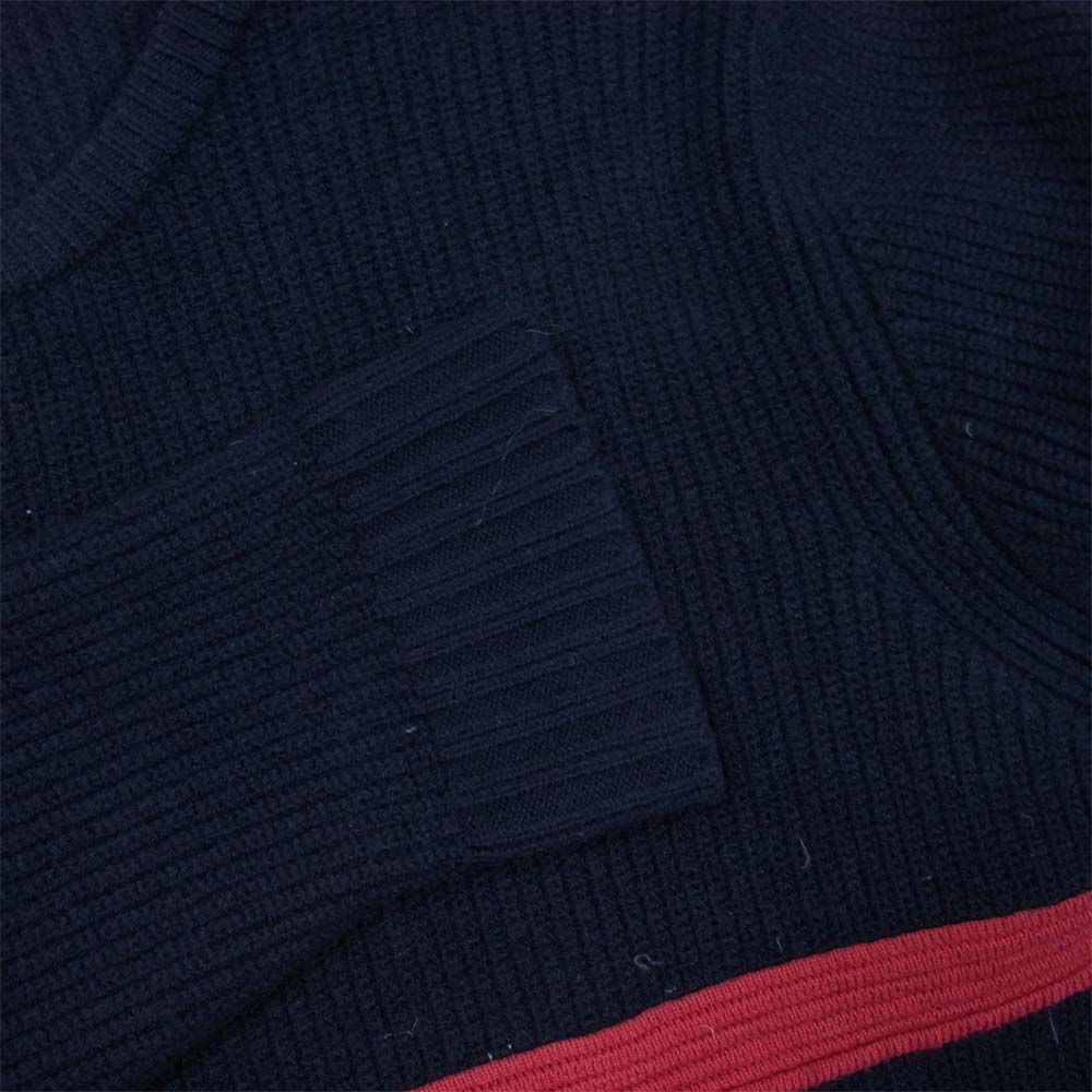 MONCLER モンクレール 国内正規品 MAGLIONE TRICOT GIROCOLLO ニット ネイビー系 L【中古】