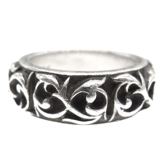 CHROME HEARTS クロムハーツ（原本無） ETRNITY VINE BAND エタニティ ヴァイン バンド リング シルバー系【中古】
