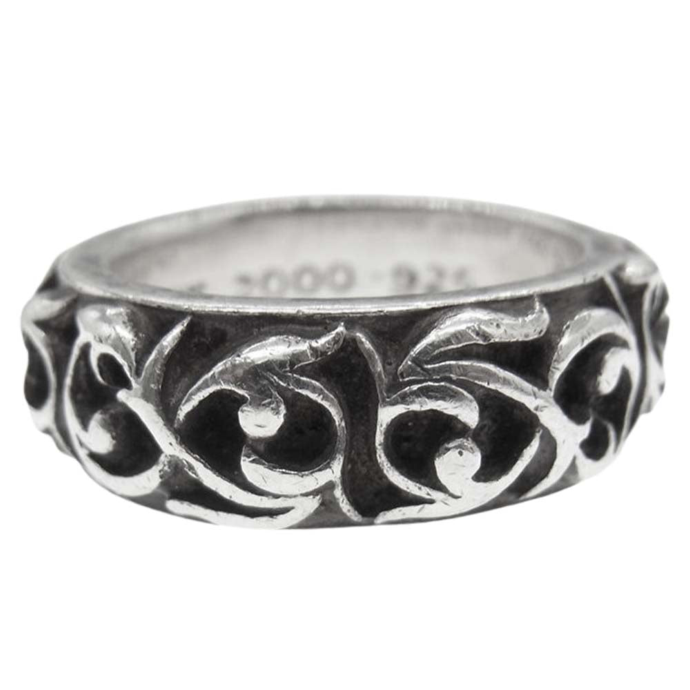 CHROME HEARTS クロムハーツ（原本無） ETRNITY VINE BAND エタニティ ヴァイン バンド リング シルバー系【中古】