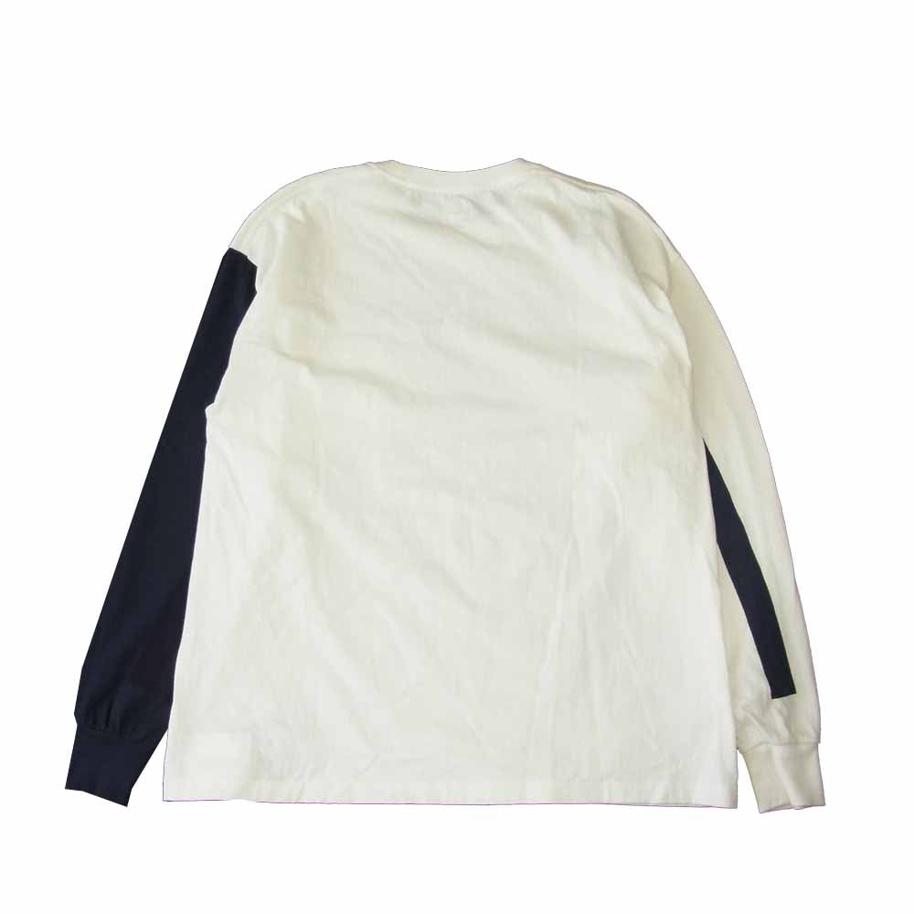 キャプテンサンシャイン KS20FCS13 West Coast Long Sleeved Tee ウエストコースト ロングスリーブ Tシャツ ホワイト系 38【中古】
