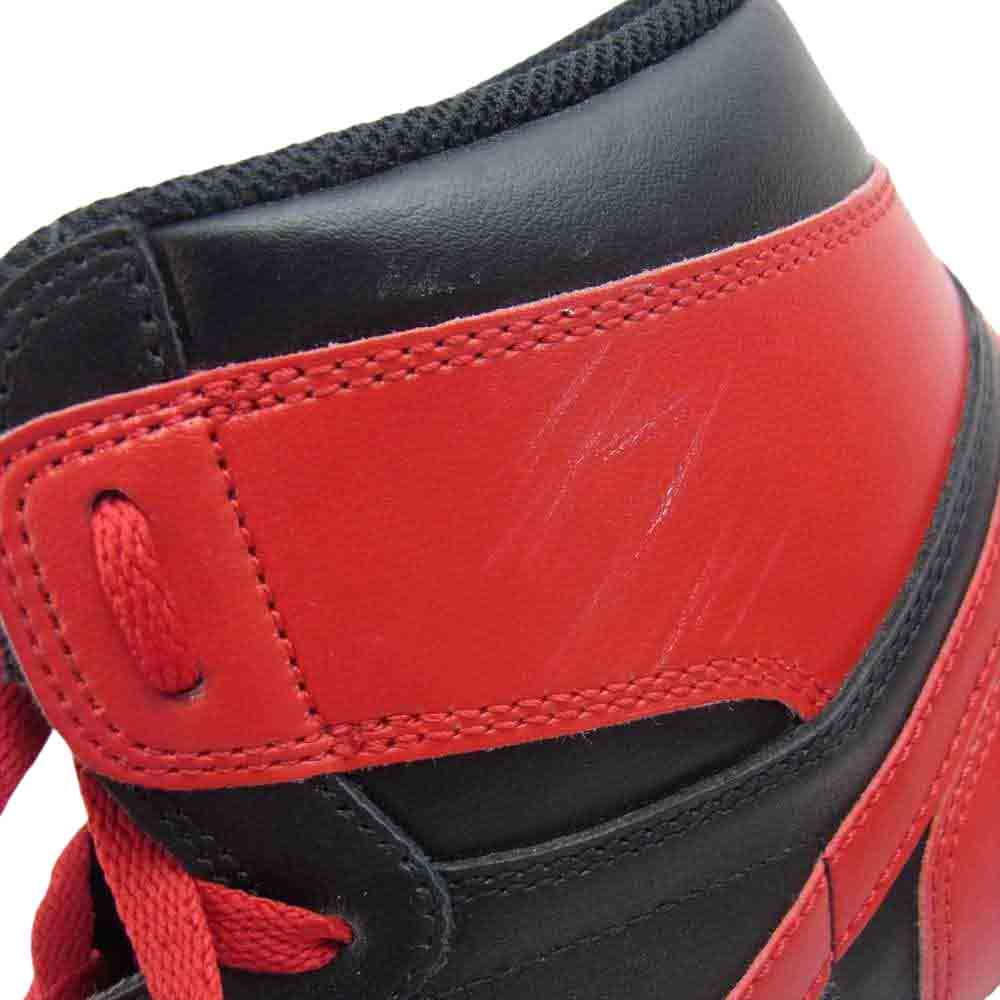 NIKE ナイキ 768861-001 AIR JORDAN 1.5 HIGH THE RETURN GYM RED エアジョーダン1 ハイザリターン レッド系 ブラック系 29cm【中古】