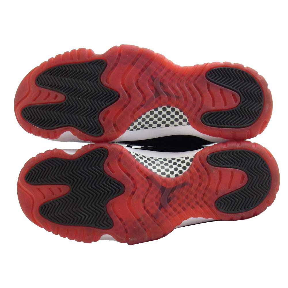 NIKE ナイキ 378037-061 AIR JORDAN 11 RETRO BRED エアジョーダン11 レトロ ブレッド ブラック系 28.5cm【中古】