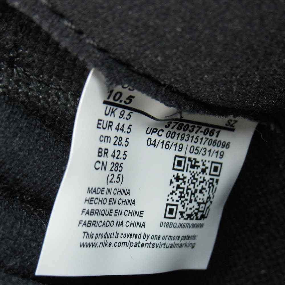 NIKE ナイキ 378037-061 AIR JORDAN 11 RETRO BRED エアジョーダン11 レトロ ブレッド ブラック系 28.5cm【中古】