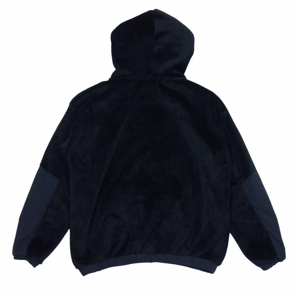 HYSTERIC GLAMOUR ヒステリックグラマー 01203CF06 STAR WOMAN アップリケ オーバーサイズ パーカー ブラック系 FREE【中古】