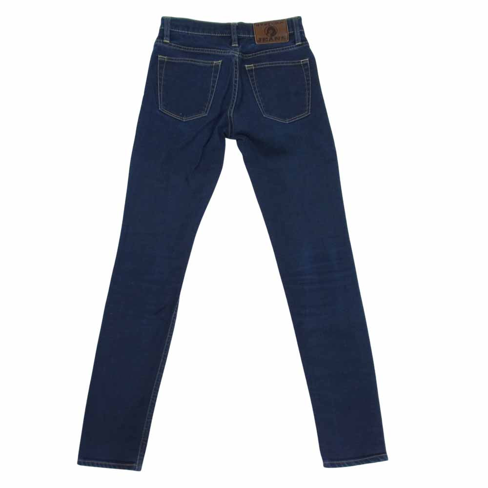 HYSTERIC GLAMOUR ヒステリックグラマー 0163AP18 スタッズ スキニー デニム パンツ インディゴブルー系 24【中古】